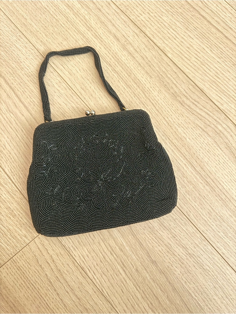 Vintage Marshall Fields Beaded Bag